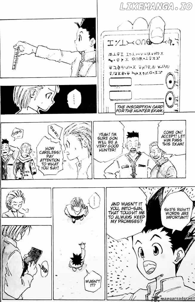Hunter x Hunter, Chapter 1 image 09